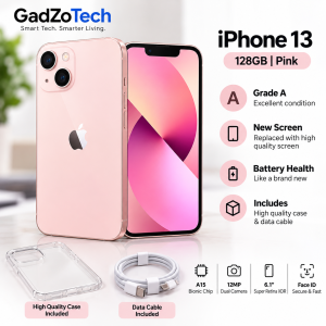 Apple iPhone 13 128GB – Pink | Grade A Excellent Condition